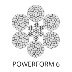 سطح مقطع سیم بکسل Powerform 6